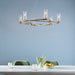 Kichler - 52771CPZ - Six Light Chandelier - Harpin - Champagne Bronze