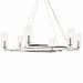 Kichler - 52771PN - Six Light Chandelier - Harpin - Polished Nickel