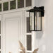 Kichler - 49928BKT - One Light Outdoor Wall Mount - Capanna - Textured Black