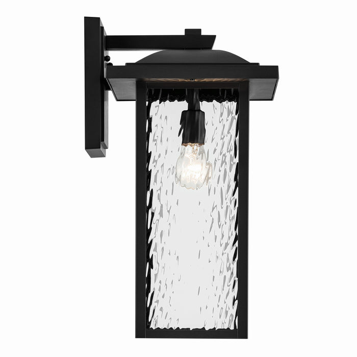 Kichler - 49928BKT - One Light Outdoor Wall Mount - Capanna - Textured Black