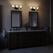 Kichler - 45639BK - Three Light Bath - Jolie - Black