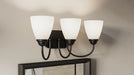 Kichler - 45639BK - Three Light Bath - Jolie - Black