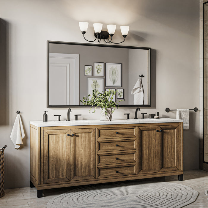 Kichler - 45640BK - Four Light Bath - Jolie - Black