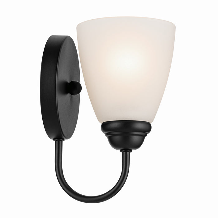 Kichler - 45637BK - One Light Wall Sconce - Jolie - Black