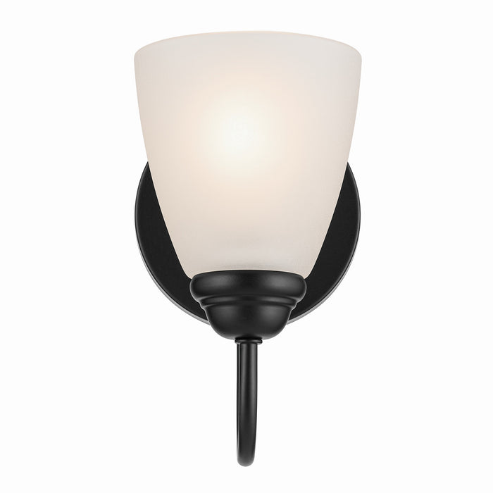 Kichler - 45637BK - One Light Wall Sconce - Jolie - Black
