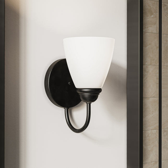 Kichler - 45637BK - One Light Wall Sconce - Jolie - Black