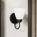 Kichler - 45637BK - One Light Wall Sconce - Jolie - Black