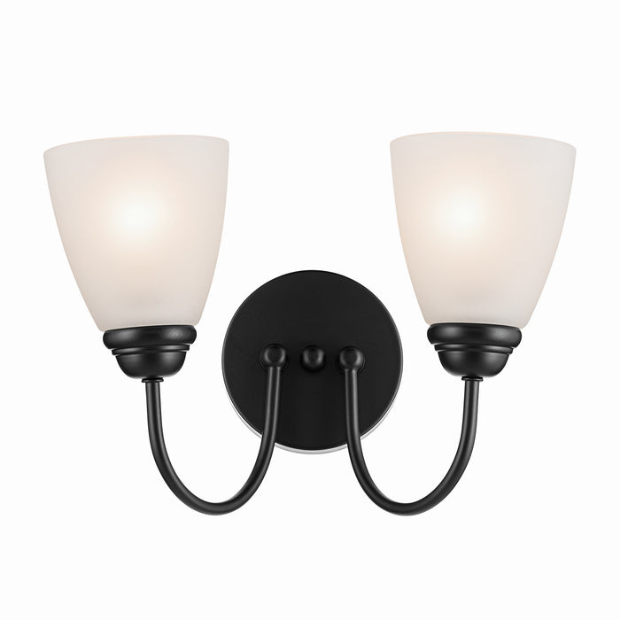 Kichler - 45638BK - Two Light Bath - Jolie - Black