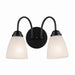 Kichler - 45638BK - Two Light Bath - Jolie - Black