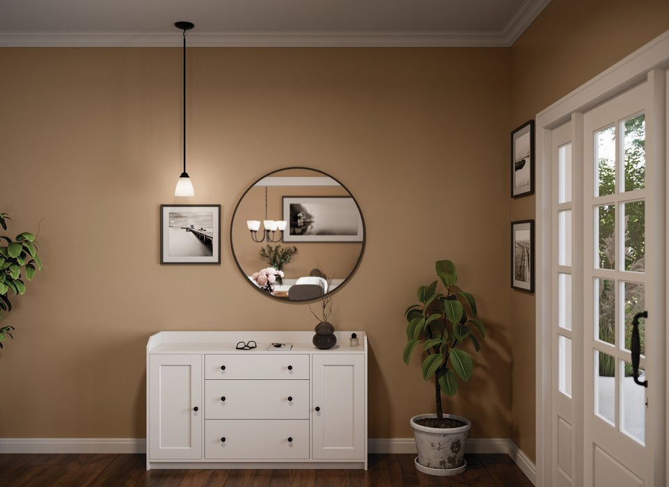 Kichler - 43640BK - One Light Mini Pendant - Jolie - Black