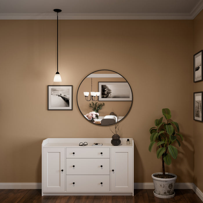 Kichler - 43640BK - One Light Mini Pendant - Jolie - Black