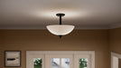 Kichler - 43641BK - Two Light Pendant/Semi Flush - Jolie - Black
