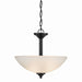 Kichler - 43641BK - Two Light Pendant/Semi Flush - Jolie - Black