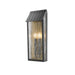 Artcraft - AC8058BK - Two Light Outdoor Wall Sconce - Point - Black, Brass