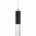Artcraft - AC12141BK - LED Pendant - Celine - Black