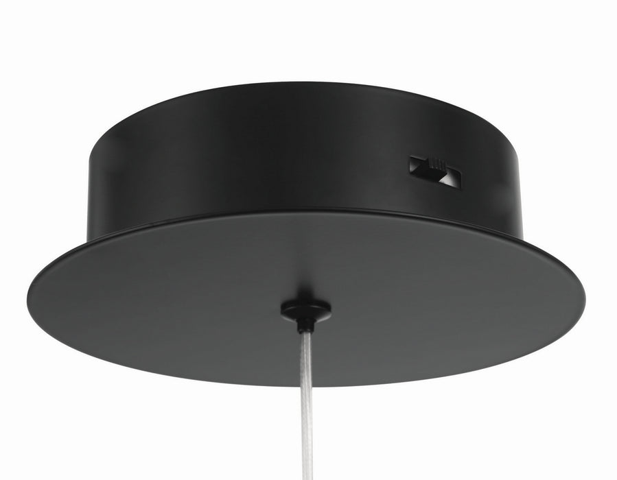 Artcraft - AC12141BK - LED Pendant - Celine - Black