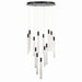 Artcraft - AC12143BK - LED Chandelier - Celine - Black