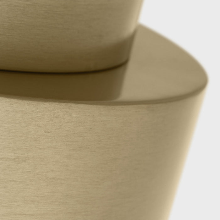 Visual Comfort Studio - DJF1051SB - One Light Flush Mount - Dartmore - Satin Brass