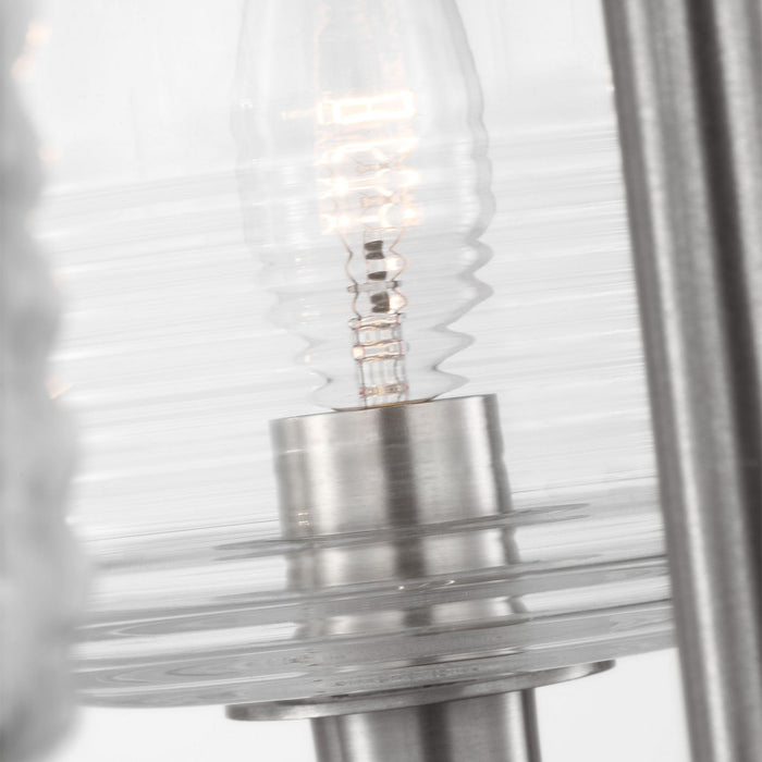 Visual Comfort Studio - DJC1233BS - Three Light Chandelier - Lochdale - Brushed Nickel