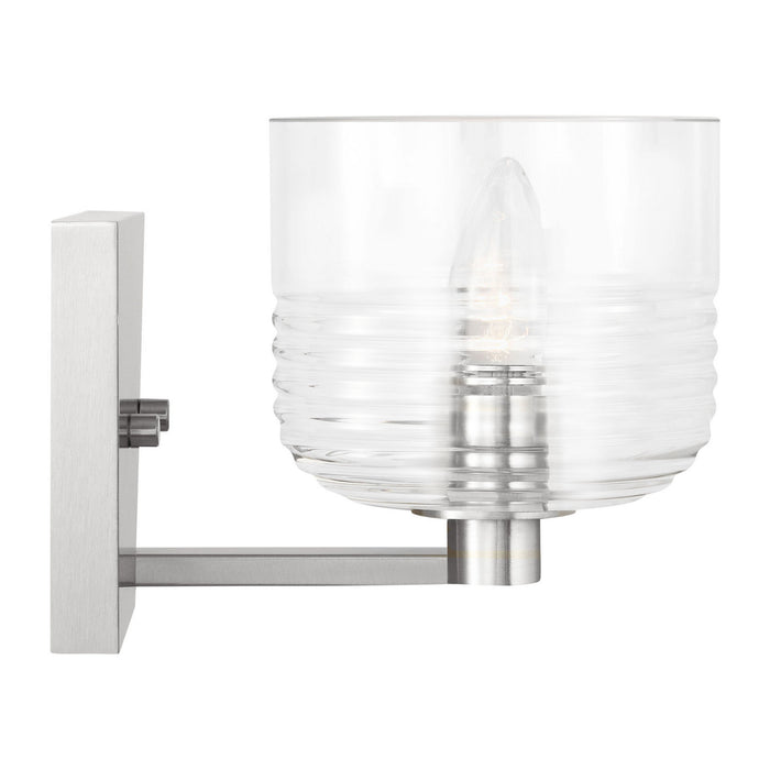 Visual Comfort Studio - DJV1111BS - One Light Wall Sconce - Lochdale - Brushed Nickel