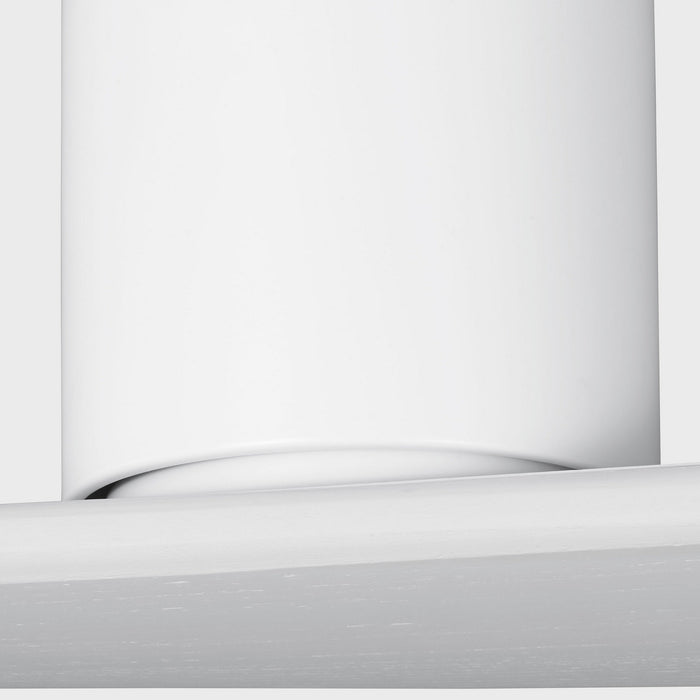 Visual Comfort Fan - 2PLSMH72RZW - 72"Ceiling Fan - Plank Smart 72 Hugger - Matte White