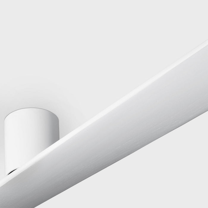 Visual Comfort Fan - 2PLSMH72RZW - 72"Ceiling Fan - Plank Smart 72 Hugger - Matte White