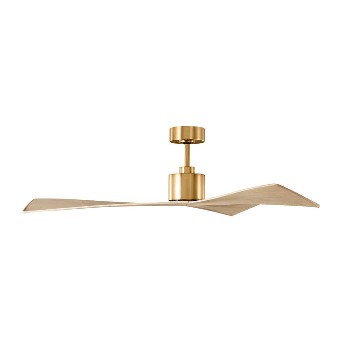 Visual Comfort Fan - 3ADR52BBSWWO - 52"Ceiling Fan - Adler 52 - Burnished Brass