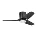 Visual Comfort Fan - 3CGHR44MBKD - 44"Ceiling Fan - Colgin 44 Hugger LED - Midnight Black