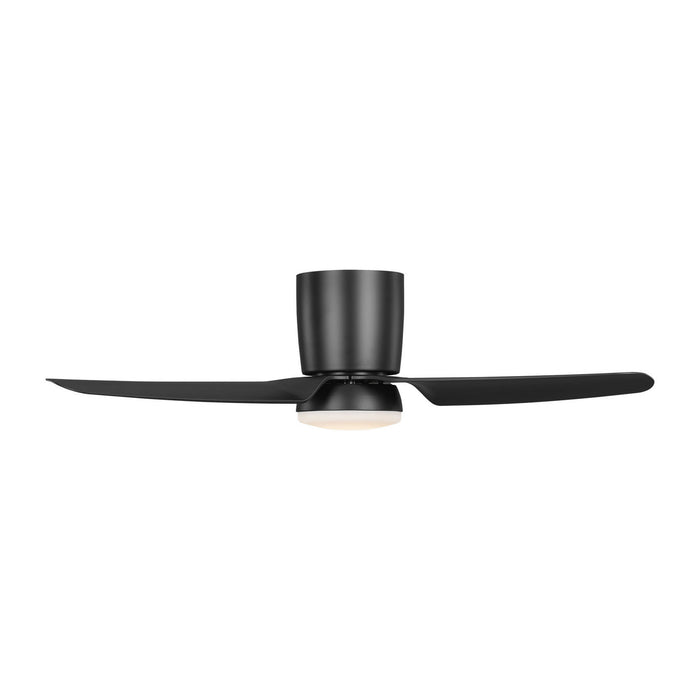 Visual Comfort Fan - 3CGHR44MBKD - 44"Ceiling Fan - Colgin 44 Hugger LED - Midnight Black