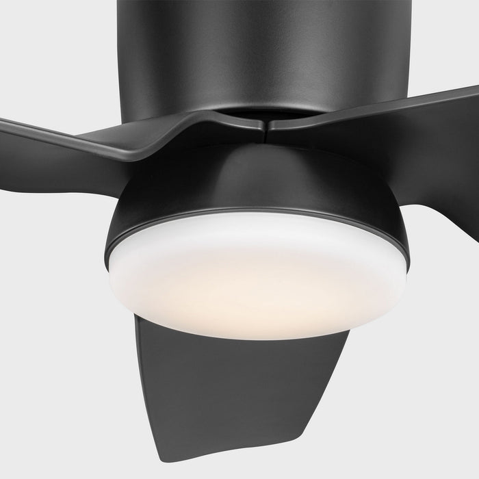 Visual Comfort Fan - 3CGHR44MBKD - 44"Ceiling Fan - Colgin 44 Hugger LED - Midnight Black