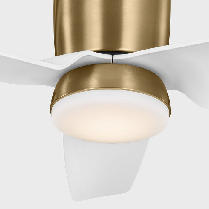 Visual Comfort Fan - 3CGHR44SBD - 44"Ceiling Fan - Colgin 44 Hugger LED - Satin Brass