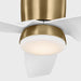 Visual Comfort Fan - 3CGHR44SBD - 44"Ceiling Fan - Colgin 44 Hugger LED - Satin Brass