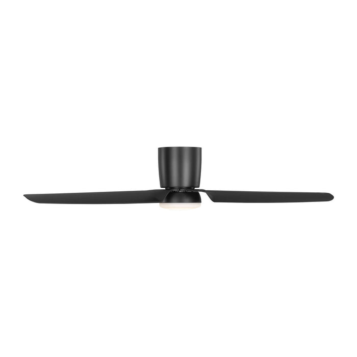 Visual Comfort Fan - 3CGHR56MBKD - 56"Ceiling Fan - Colgin 56 Hugger LED - Midnight Black