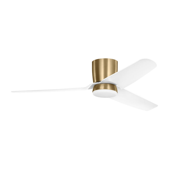 Visual Comfort Fan - 3CGHR56SBD - 56"Ceiling Fan - Colgin 56 Hugger LED - Satin Brass