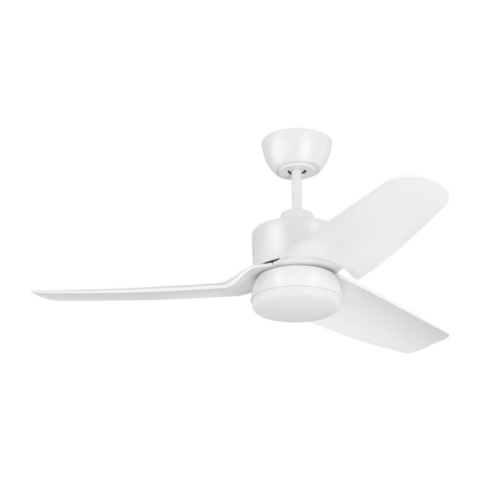 Visual Comfort Fan - 3CGR44RZWD - 44"Ceiling Fan - Colgin 44 LED - Matte White