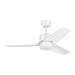 Visual Comfort Fan - 3CGR44RZWD - 44"Ceiling Fan - Colgin 44 LED - Matte White