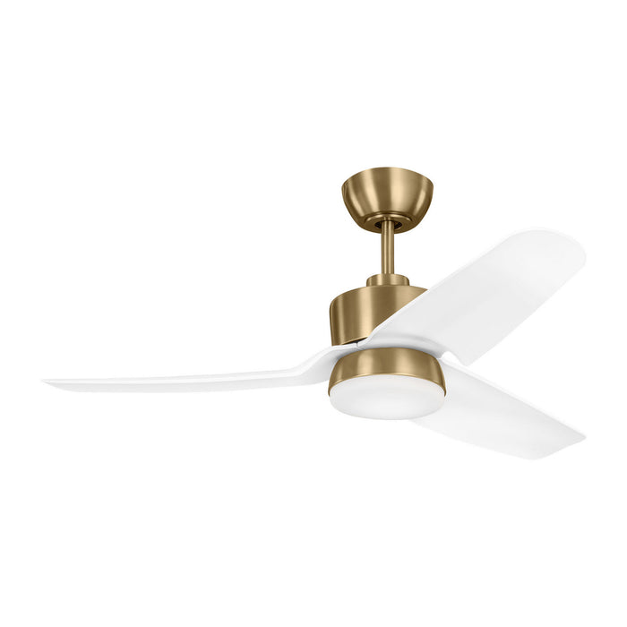 Visual Comfort Fan - 3CGR44SBD - 44"Ceiling Fan - Colgin 44 LED - Satin Brass