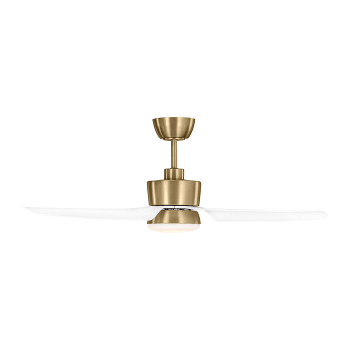 Visual Comfort Fan - 3CGR44SBD - 44"Ceiling Fan - Colgin 44 LED - Satin Brass