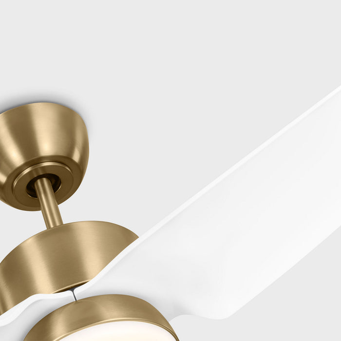 Visual Comfort Fan - 3CGR44SBD - 44"Ceiling Fan - Colgin 44 LED - Satin Brass