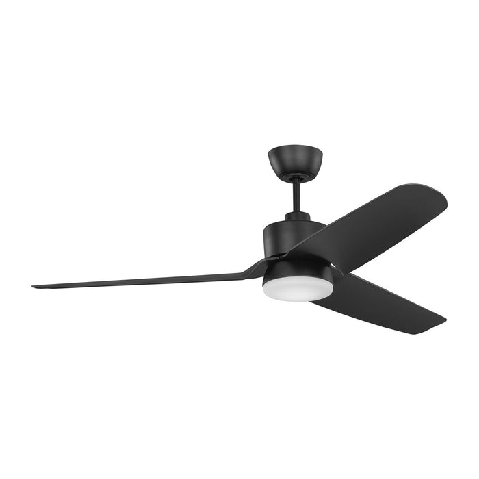 Visual Comfort Fan - 3CGR56MBKD - 56"Ceiling Fan - Colgin 56 LED - Midnight Black