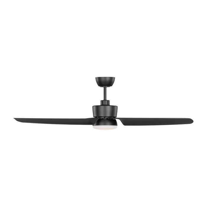 Visual Comfort Fan - 3CGR56MBKD - 56"Ceiling Fan - Colgin 56 LED - Midnight Black