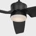 Visual Comfort Fan - 3CGR56MBKD - 56"Ceiling Fan - Colgin 56 LED - Midnight Black