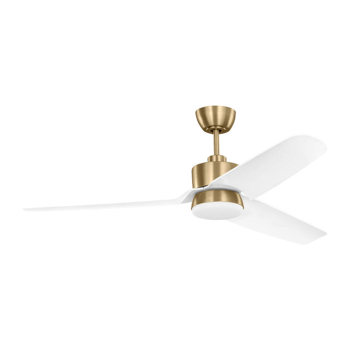 Visual Comfort Fan - 3CGR56SBD - 56"Ceiling Fan - Colgin 56 LED - Satin Brass