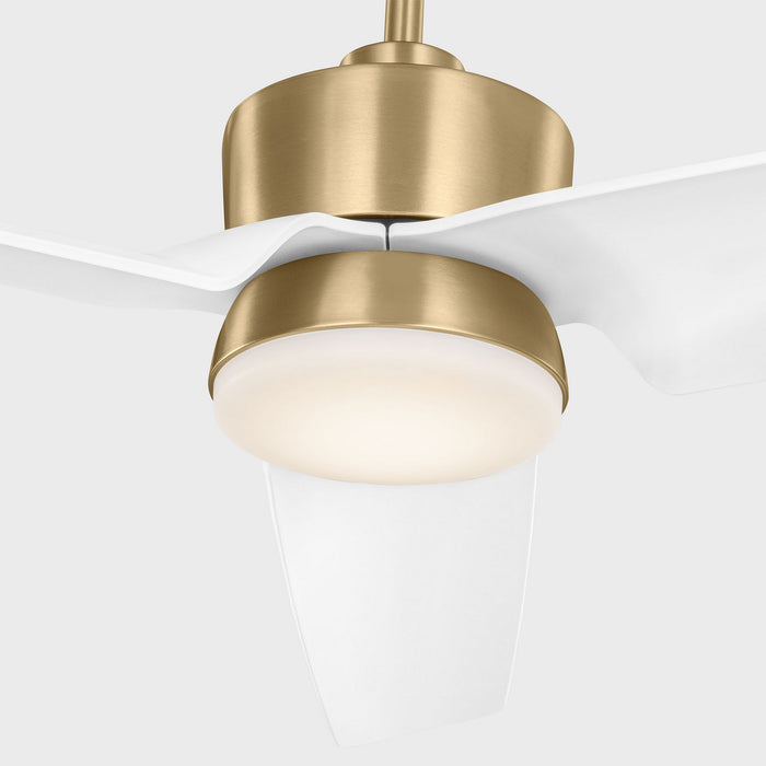 Visual Comfort Fan - 3CGR56SBD - 56"Ceiling Fan - Colgin 56 LED - Satin Brass