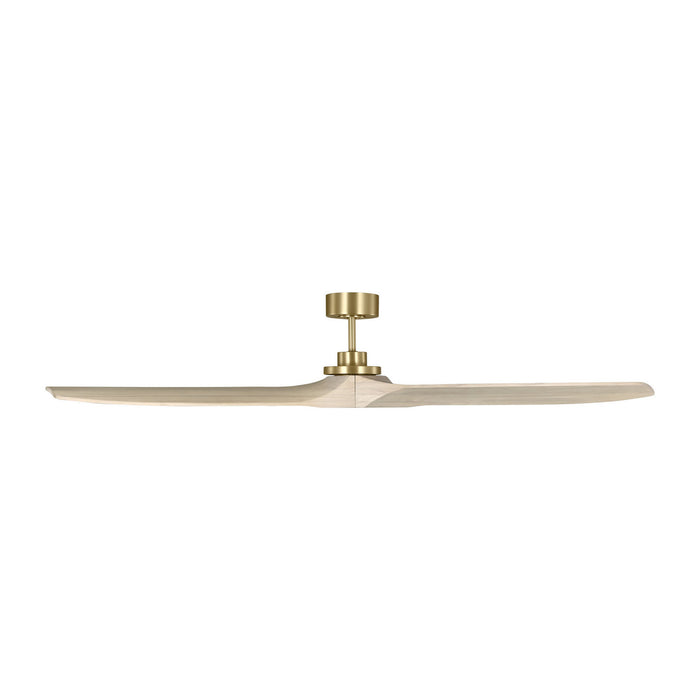 Visual Comfort Fan - 3CLNSM70BBSWWO - 70"Ceiling Fan - Collins Smart 70 - Burnished Brass