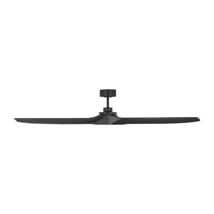 Visual Comfort Fan - 3CLNSM70MBK - 70"Ceiling Fan - Collins Smart 70 - Midnight Black