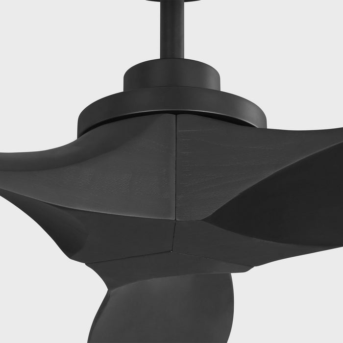 Visual Comfort Fan - 3CLNSM70MBK - 70"Ceiling Fan - Collins Smart 70 - Midnight Black