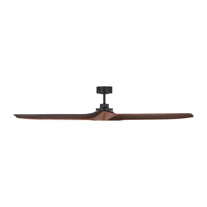 Visual Comfort Fan - 3CLNSM70MBKDW - 70"Ceiling Fan - Collins Smart 70 - Midnight Black