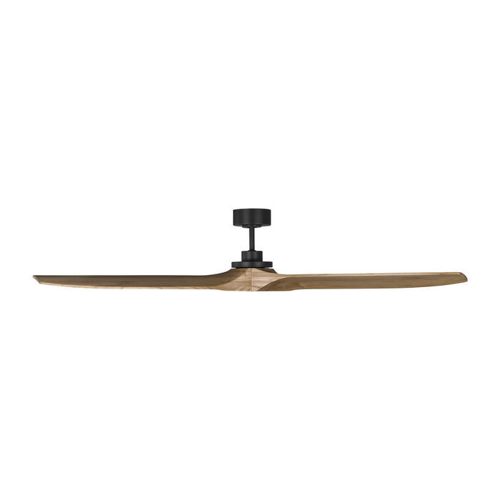 Visual Comfort Fan - 3CLNSM70MBKNH - 70"Ceiling Fan - Collins Smart 70 - Midnight Black