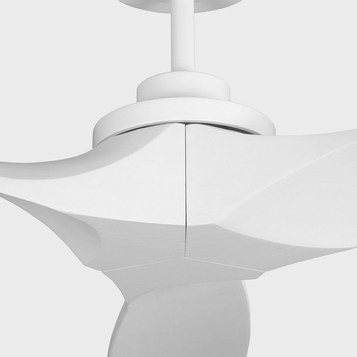Visual Comfort Fan - 3CLNSM70RZW - 70"Ceiling Fan - Collins Smart 70 - Matte White